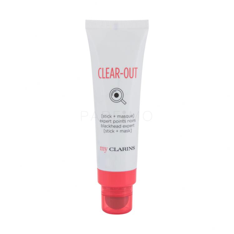 Clarins Clear-Out Blackhead Expert Stick + Mask Maska za obraz za ženske 50 ml