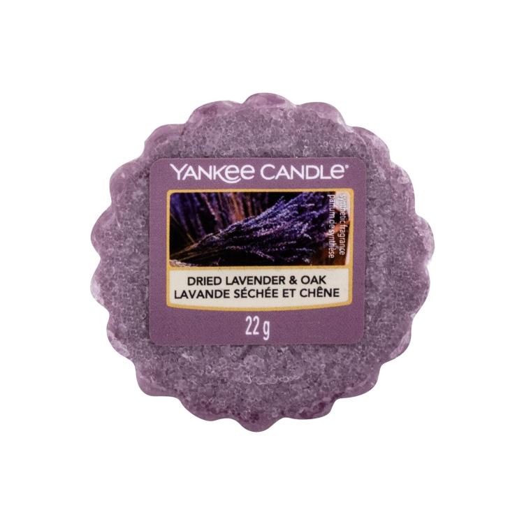 Yankee Candle Dried Lavender &amp; Oak Dišeči vosek 22 g