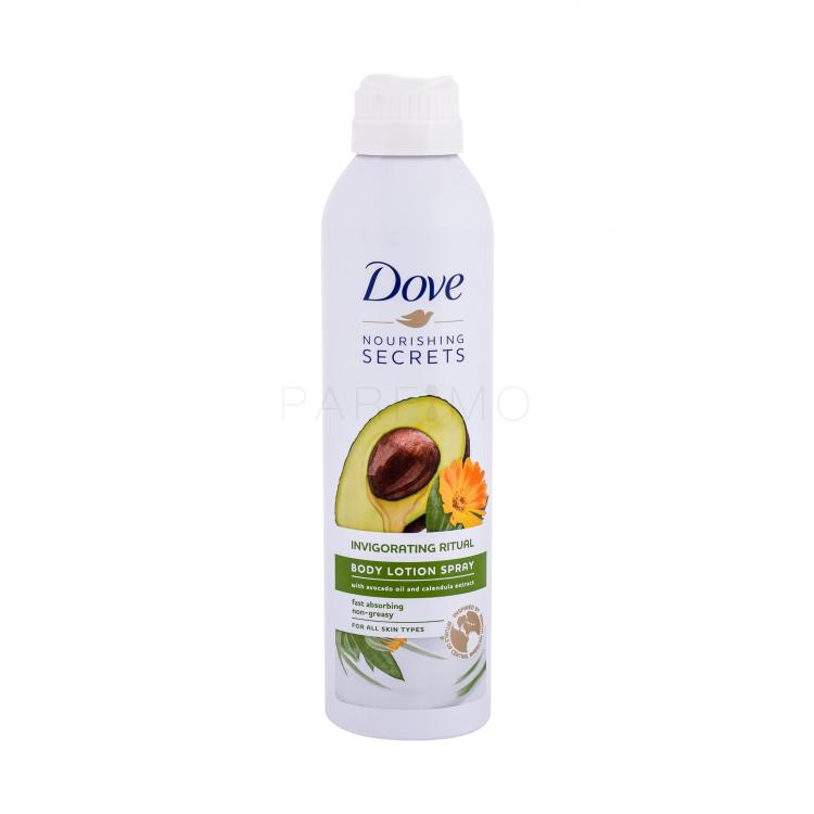 Dove Nourishing Secrets Invigorating Ritual Spray Losjon za telo za ženske 190 ml