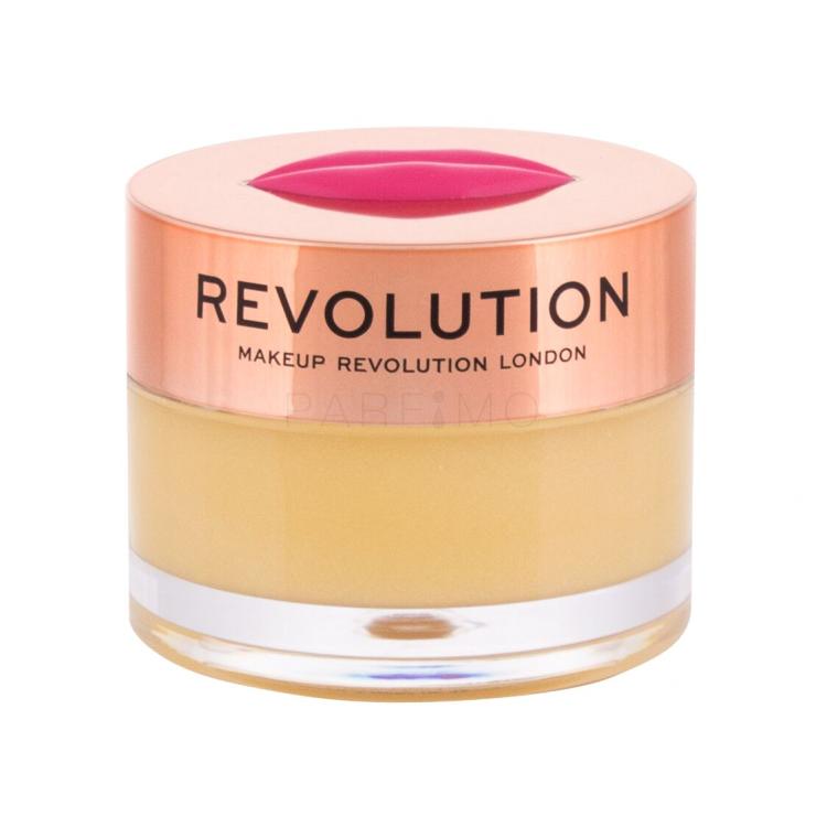 Makeup Revolution London Lip Mask Overnight Pineapple Crush Balzam za ustnice za ženske 12 g