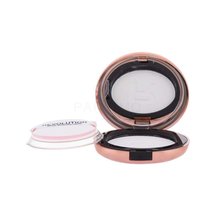 Makeup Revolution London Conceal &amp; Define Satin Matte Puder za ženske 7 g Odtenek Translucent