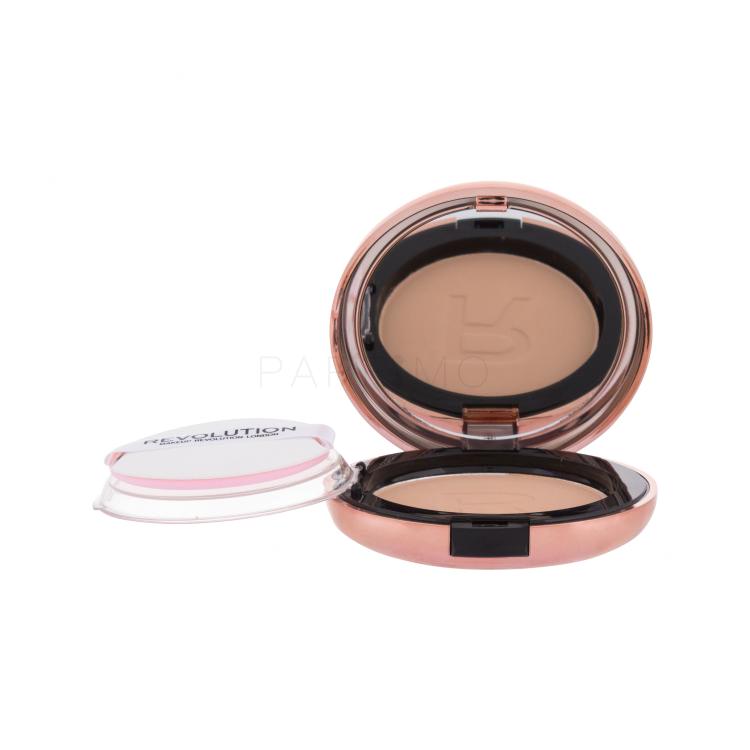 Makeup Revolution London Conceal &amp; Define Satin Matte Puder za ženske 7 g Odtenek P5