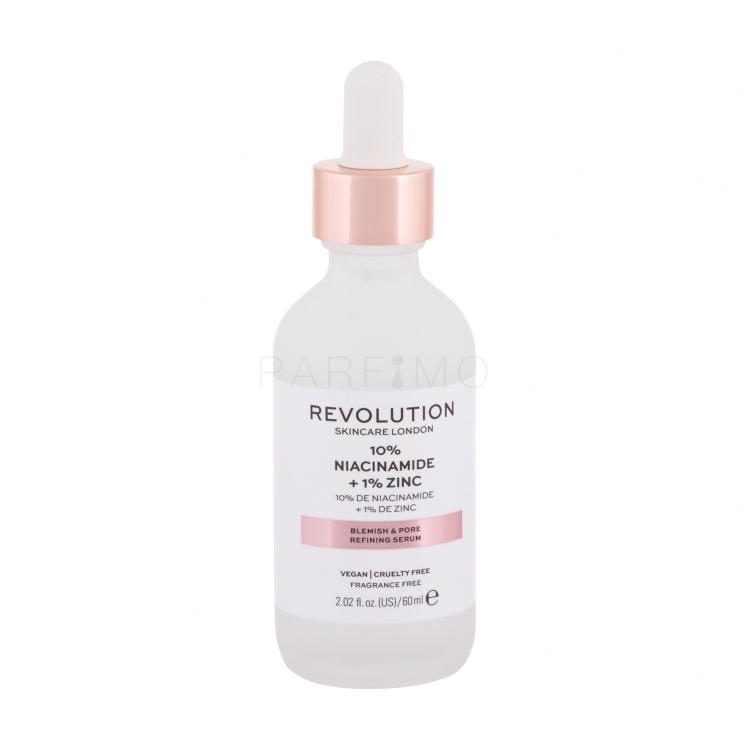 Revolution Skincare Skincare 10% Niacinamide + 1% Zinc Serum za obraz za ženske 60 ml