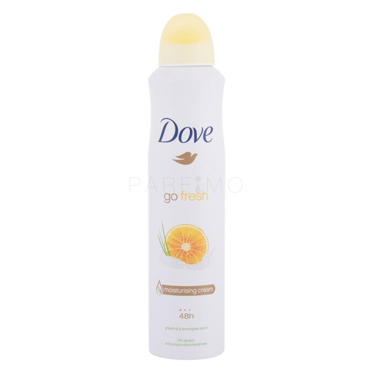 Dove Go Fresh Grapefruit 48h Antiperspirant za ženske 250 ml