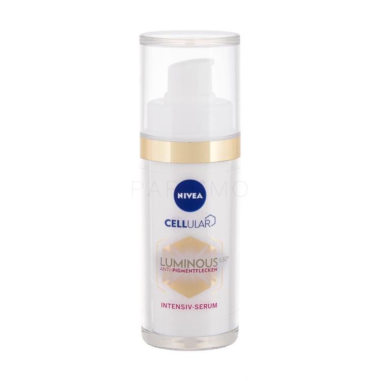 Nivea Luminous 630 Antispot Serum za obraz za ženske 30 ml poškodovana škatla