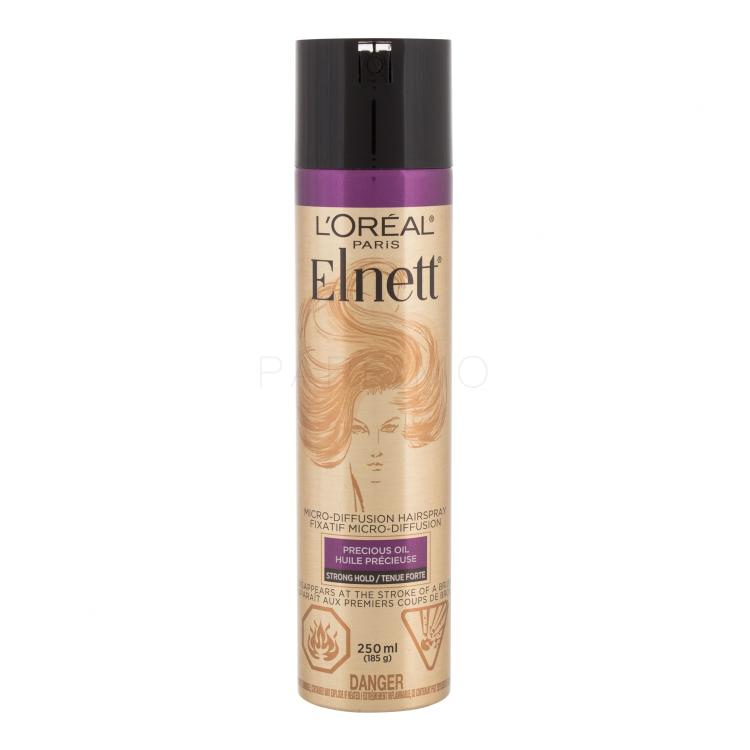 L&#039;Oréal Paris Elnett Precious Oil Micro-Diffusion Lak za lase za ženske 250 ml