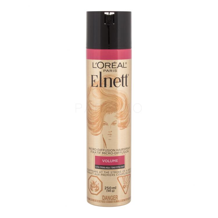 L&#039;Oréal Paris Elnett Volume Micro-Diffusion Lak za lase za ženske 250 ml