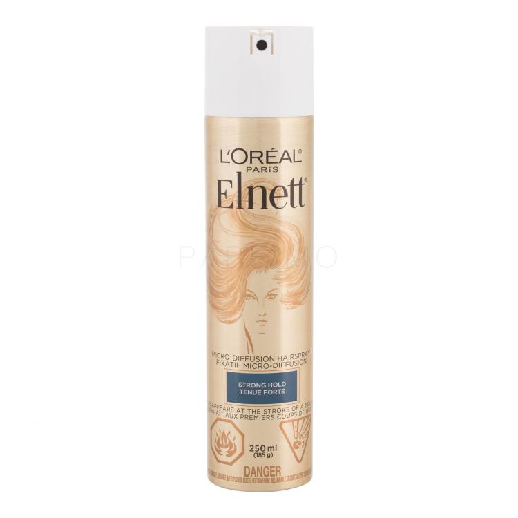 L&#039;Oréal Paris Elnett Strong Hold Micro-Diffusion Lak za lase za ženske 250 ml