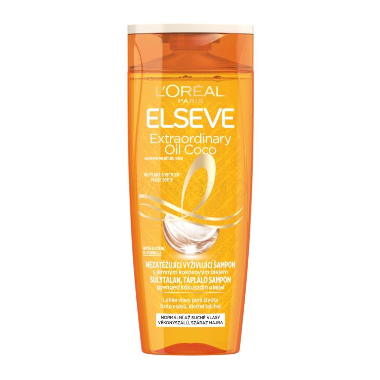 L&#039;Oréal Paris Elseve Extraordinary Oil Coco Weightless Nourishing Shampoo Šampon za ženske 250 ml