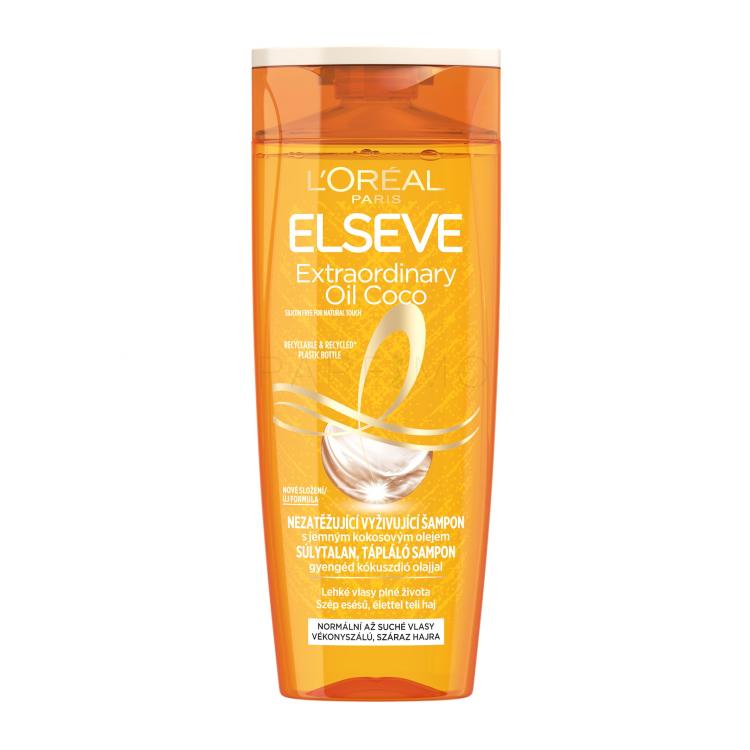 L&#039;Oréal Paris Elseve Extraordinary Oil Coco Weightless Nourishing Balm Šampon za ženske 400 ml