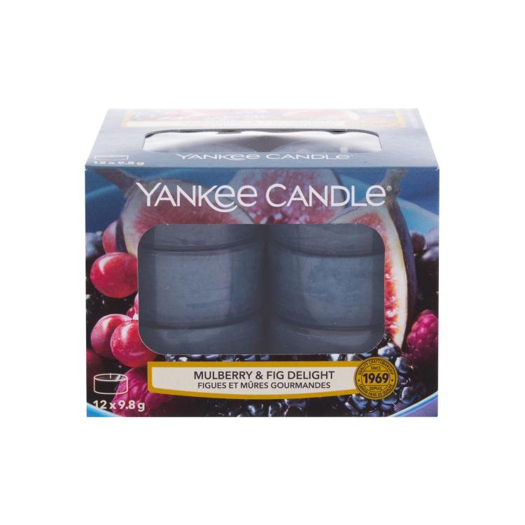 Yankee Candle Mulberry &amp; Fig Delight Dišeča svečka 117,6 g