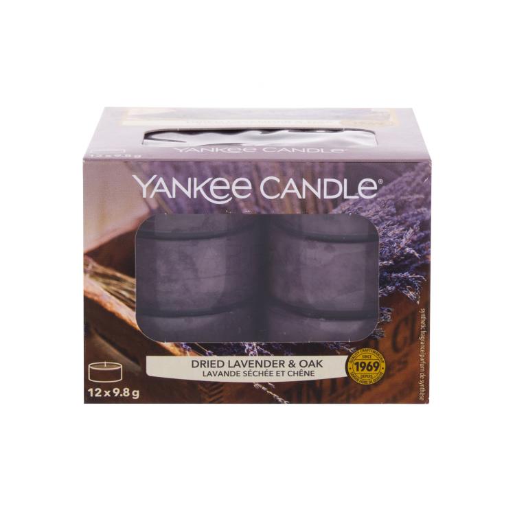 Yankee Candle Dried Lavender &amp; Oak Dišeča svečka 117,6 g