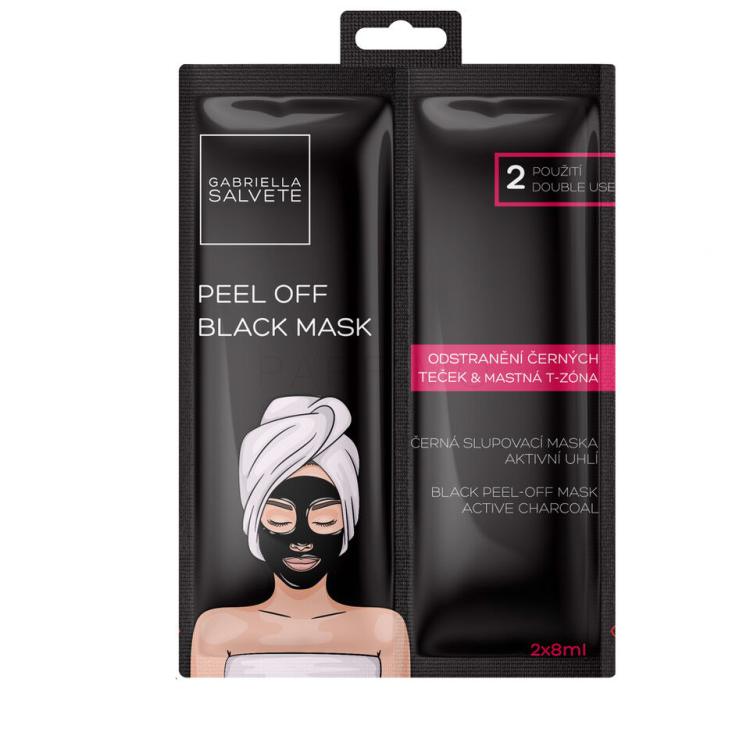 Gabriella Salvete Peel Off Black Maska za obraz za ženske 16 ml