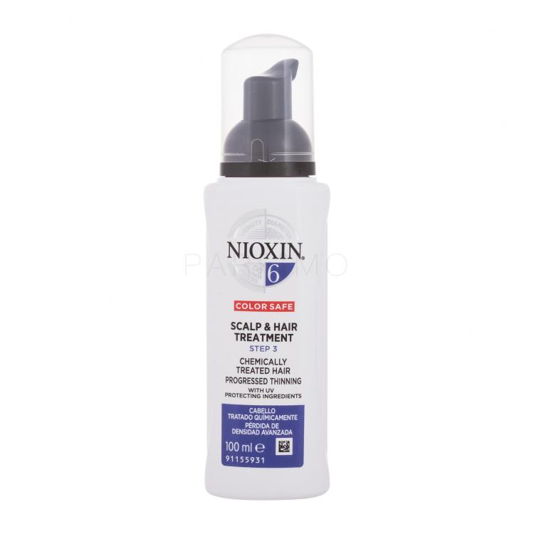 Nioxin System 6 Scalp &amp; Hair Treatment Nega brez izpiranja za ženske 100 ml