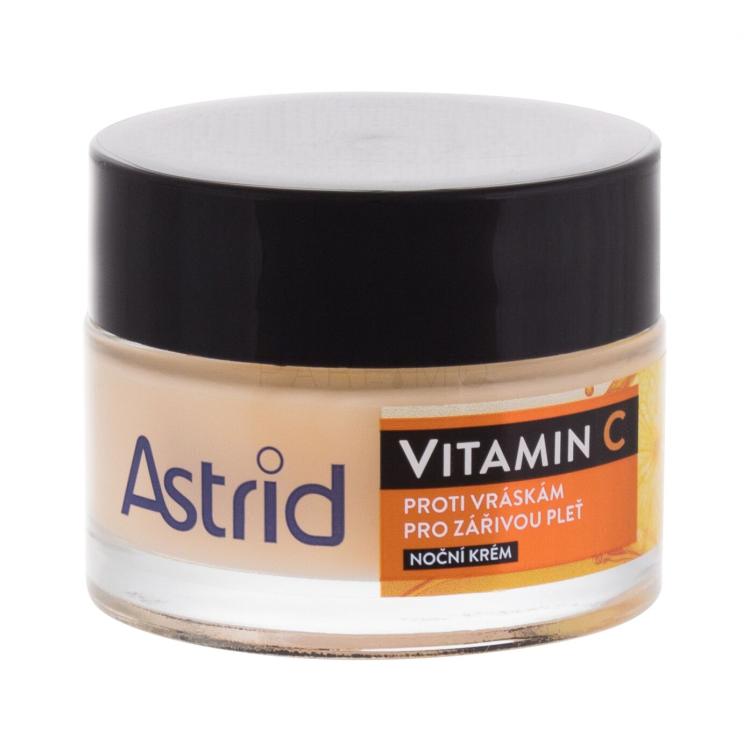 Astrid Vitamin C Nočna krema za obraz za ženske 50 ml