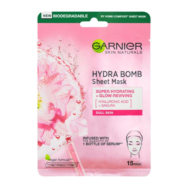 Garnier Skin Naturals Hydra Bomb Sakura Maska za obraz za ženske 1 kos