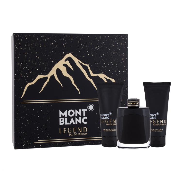 Montblanc Legend Darilni set parfumska voda 100 ml + balzam po britju 100 ml + gel za prhanje 100 ml