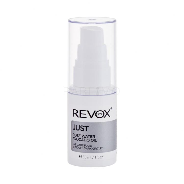 Revox Just Rose Water Avocado Oil Fluid Krema za okoli oči za ženske 30 ml