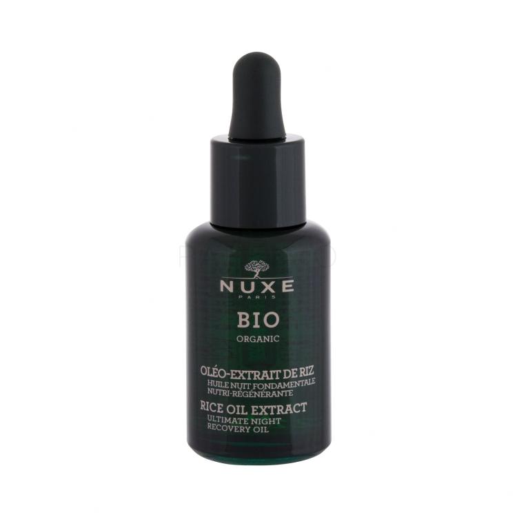 NUXE Bio Organic Rice Oil Extract Night Olje za obraz za ženske 30 ml