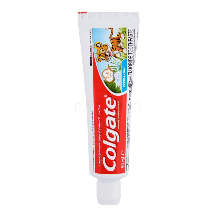 Colgate Kids Bubble Fruit 2-5 Zobna pasta za otroke 50 ml
