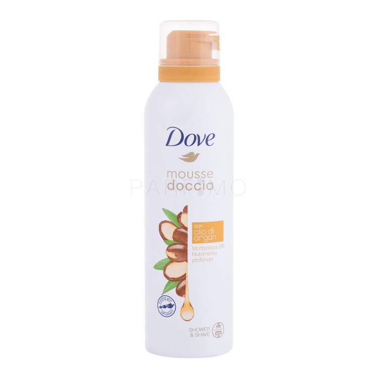 Dove Shower Mousse Argan Oil Pena za prhanje za ženske 200 ml