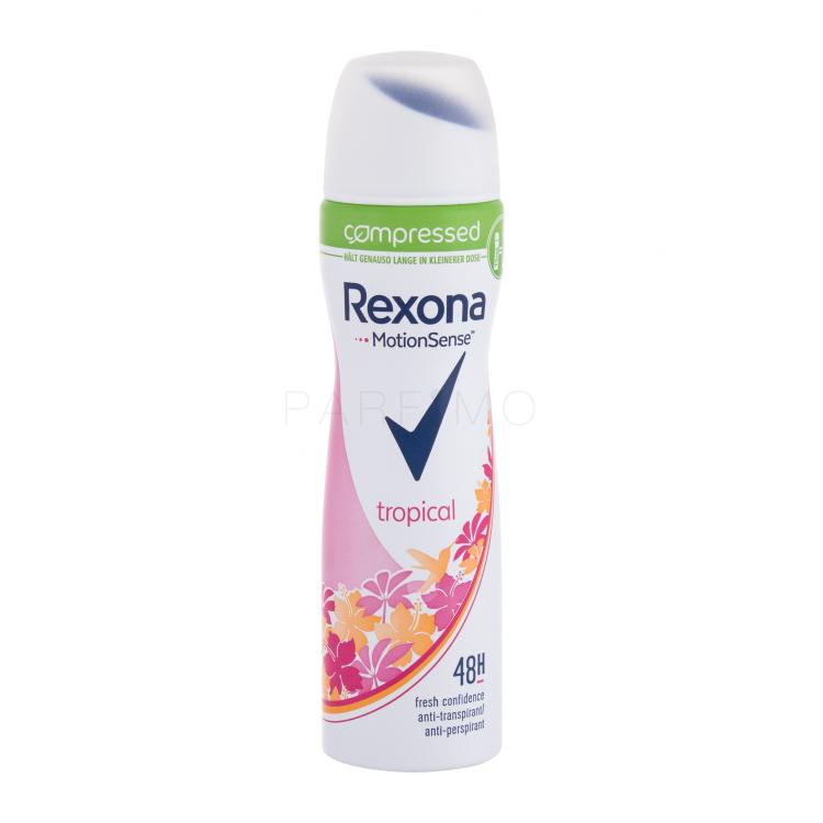 Rexona MotionSense Tropical 48H Antiperspirant za ženske 75 ml