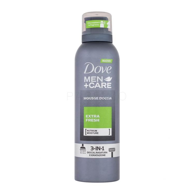 Dove Men + Care Extra Fresh Pena za prhanje za moške 200 ml