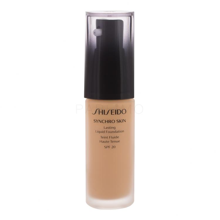 Shiseido Synchro Skin Lasting Liquid Foundation SPF20 Puder za ženske 30 ml Odtenek Golden 4