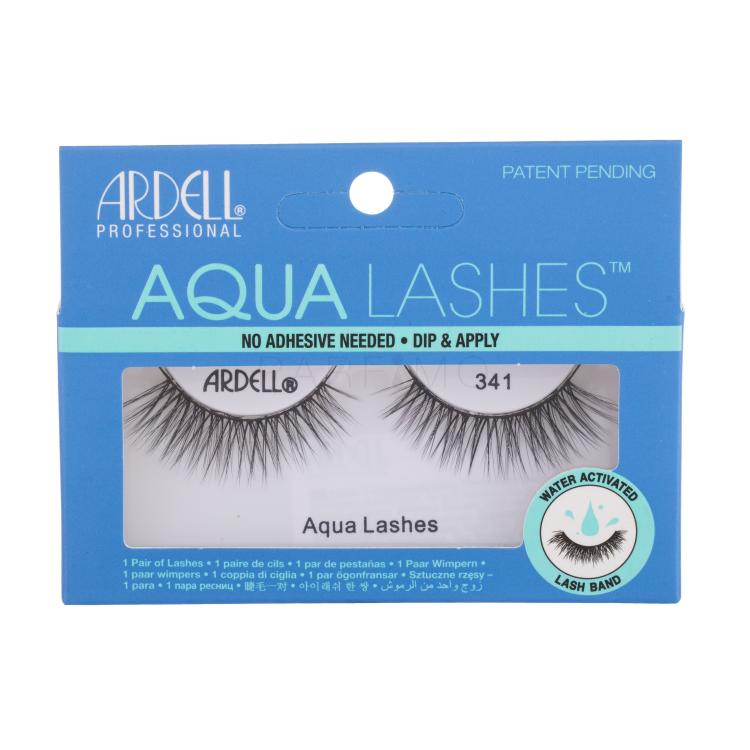 Ardell Aqua Lashes 341 Umetne trepalnice za ženske 1 kos Odtenek Black