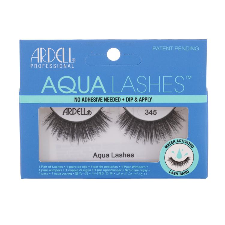 Ardell Aqua Lashes 345 Umetne trepalnice za ženske 1 kos Odtenek Black