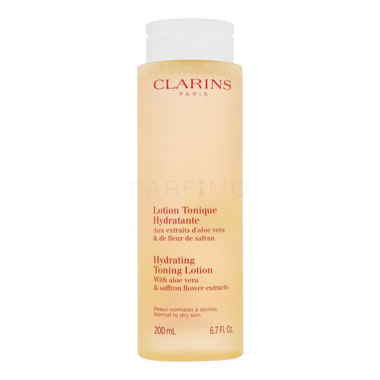 Clarins Hydrating Toning Lotion Losjon in sprej za obraz za ženske 200 ml