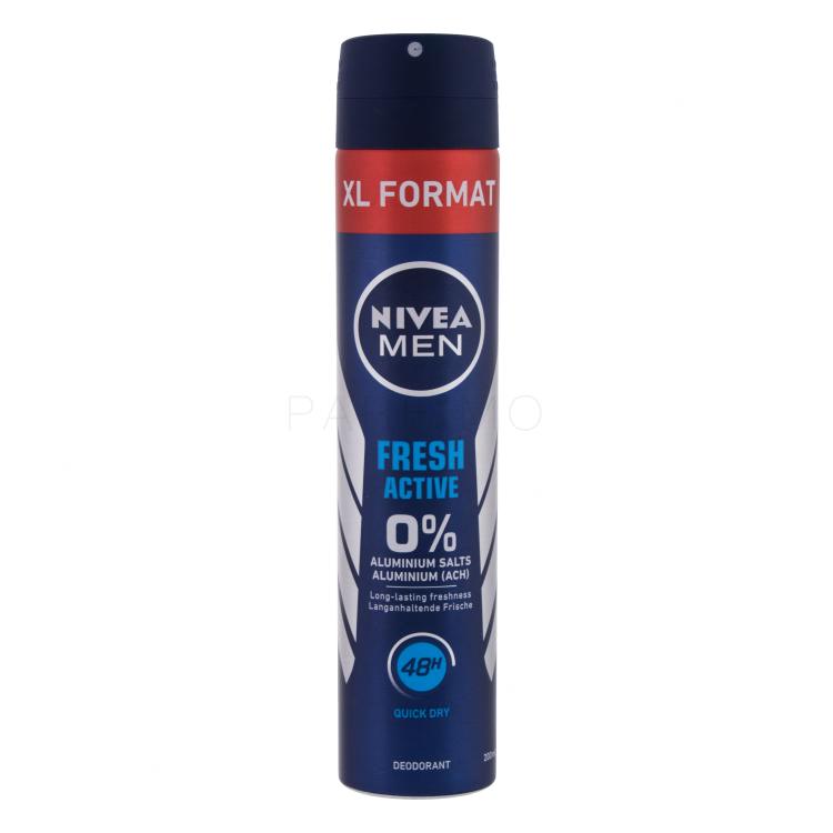 Nivea Men Fresh Active 48h Deodorant za moške 200 ml