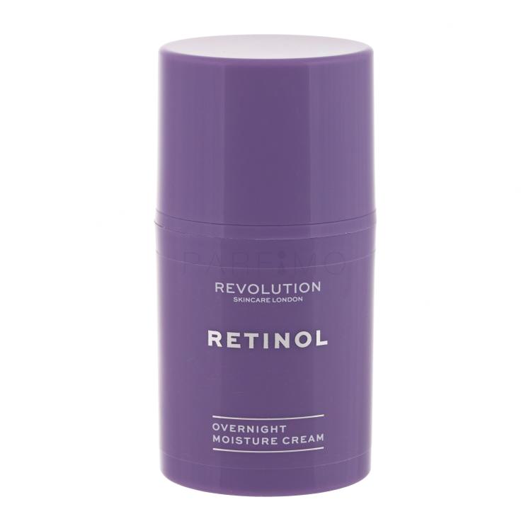 Revolution Skincare Retinol Overnight Nočna krema za obraz za ženske 50 ml
