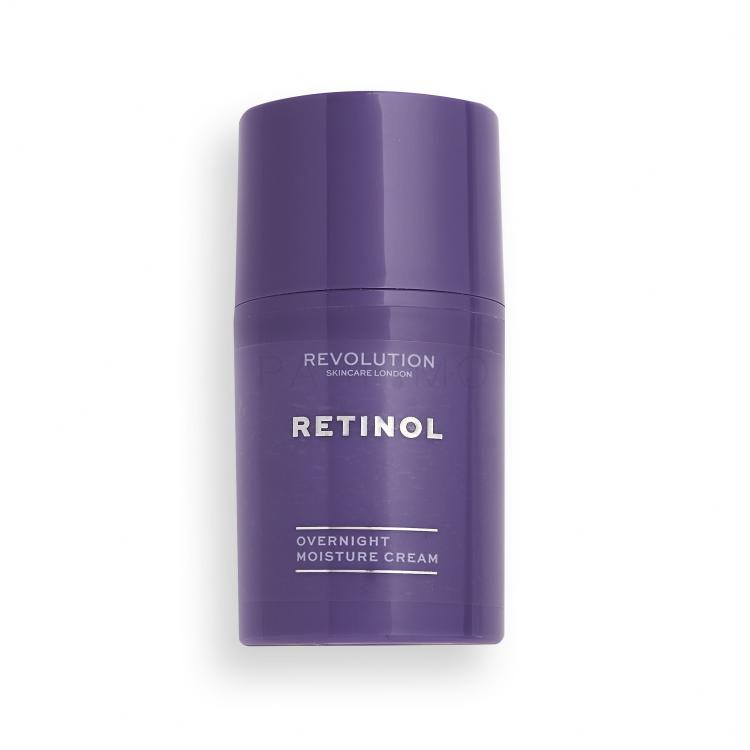 Revolution Skincare Retinol Overnight Nočna krema za obraz za ženske 50 ml