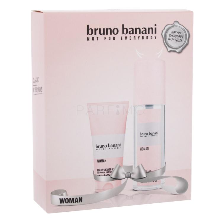 Bruno Banani Woman Darilni set deodorant 75 ml + gel za prhanje 50 ml