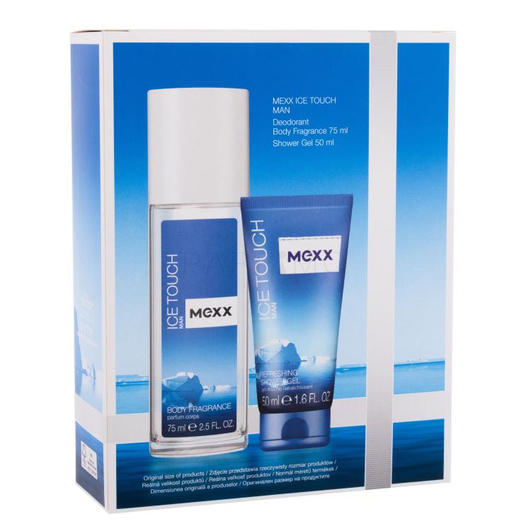 Mexx Ice Touch Man 2014 Darilni set deodorant 75 ml + gel za prhanje 50 ml