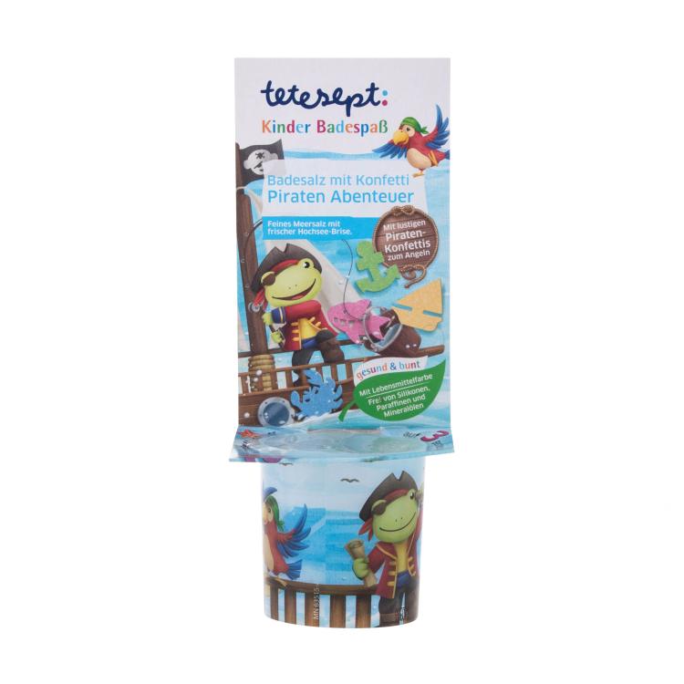 Tetesept Children&#039;s Bathing Salt With Confetti Pirates Kopalna sol za otroke 40 g