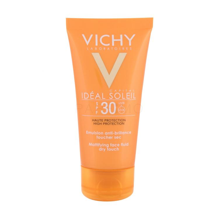 Vichy Idéal Soleil Mattifying Face Fluid SPF30 Zaščita pred soncem za obraz za ženske 50 ml
