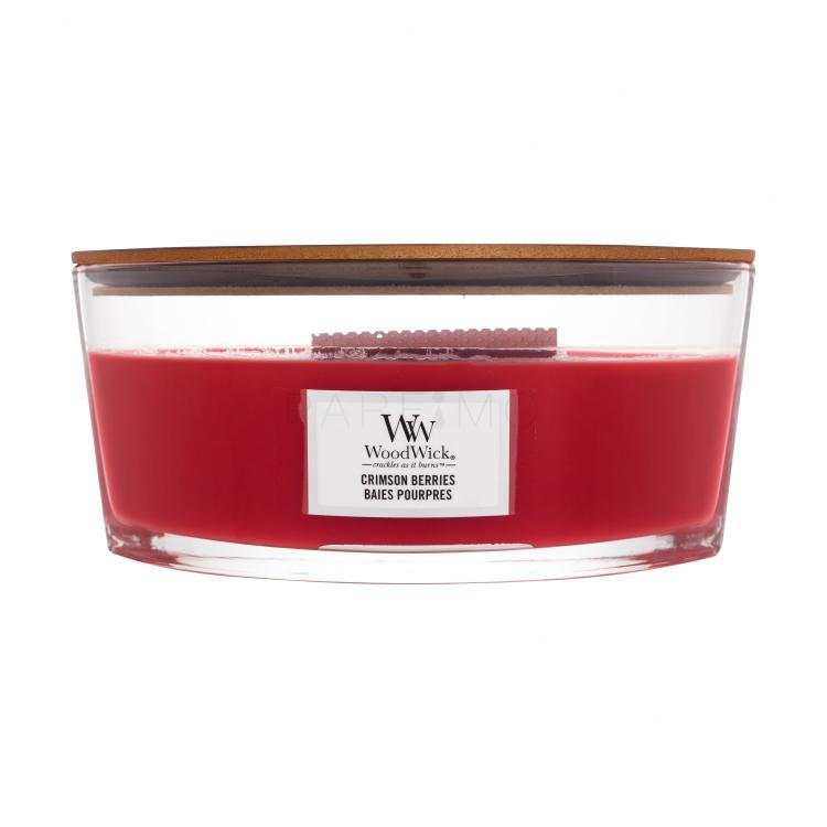 WoodWick Crimson Berries Dišeča svečka 453,6 g