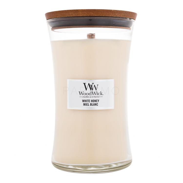 WoodWick White Honey Dišeča svečka 610 g