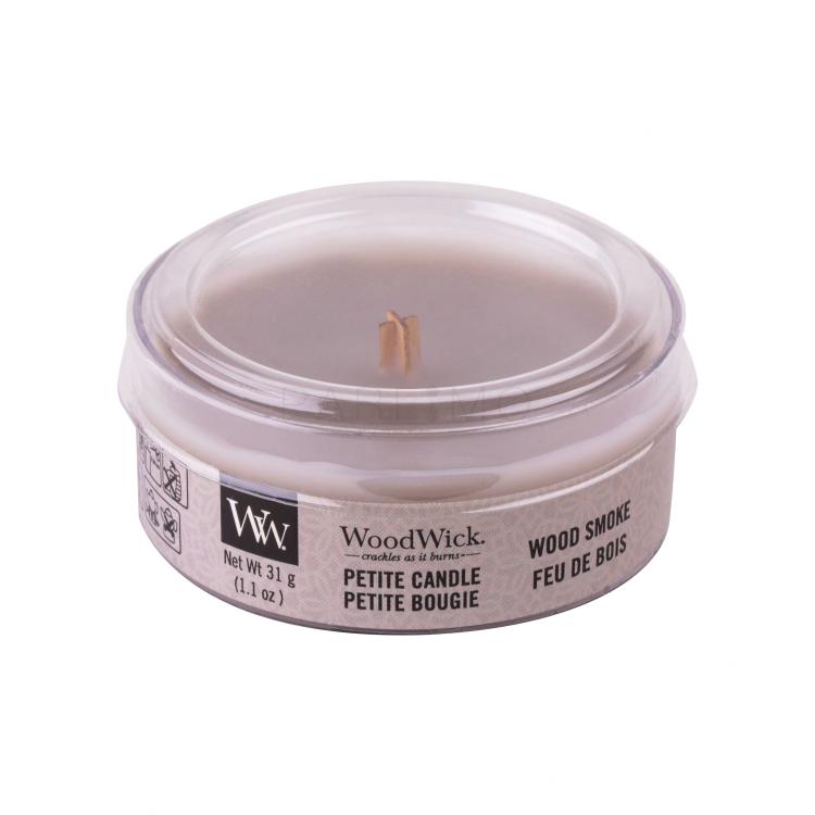 WoodWick Wood Smoke Dišeča svečka 31 g