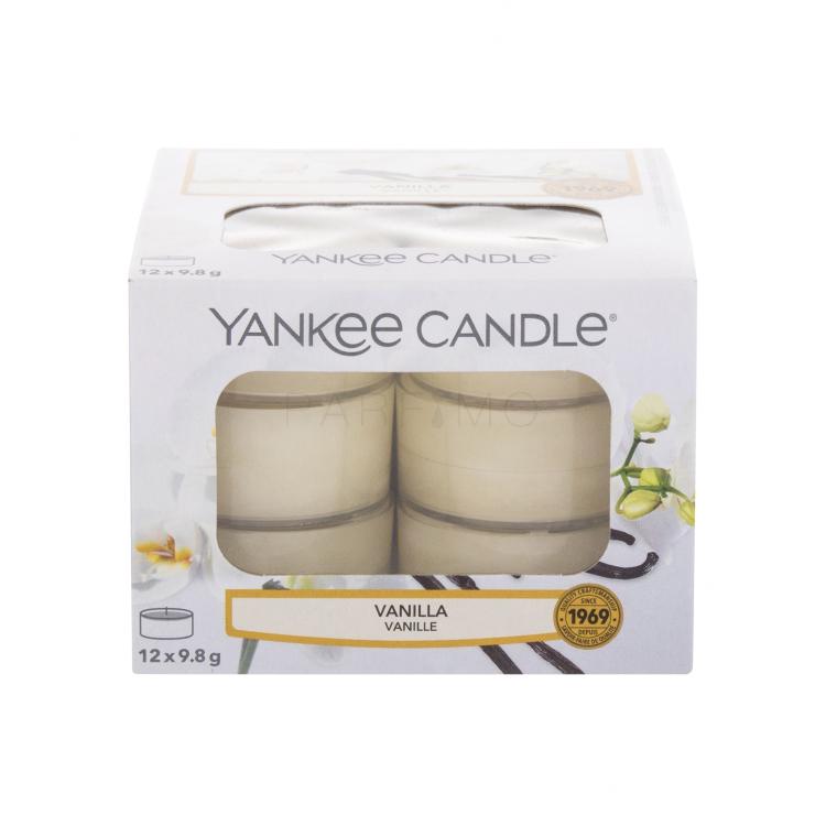 Yankee Candle Vanilla Dišeča svečka 117,6 g