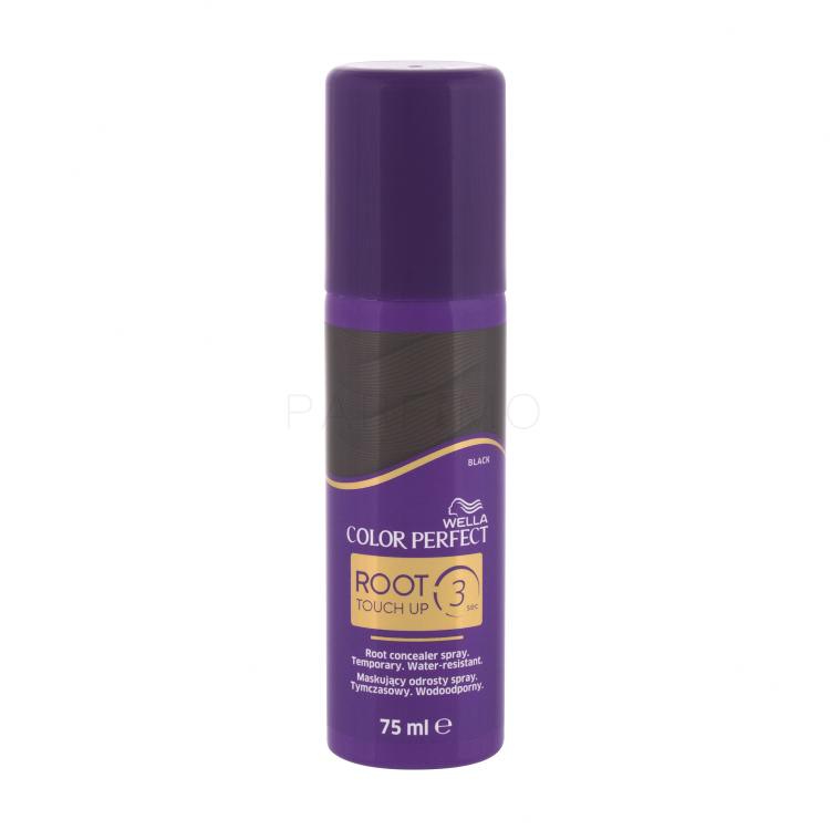 Wella Color Perfect Root Touch Up Barva za lase za ženske 75 ml Odtenek Black