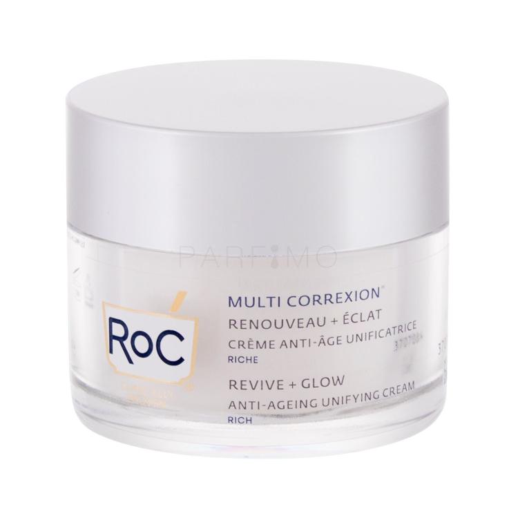 RoC Multi Correxion Revive + Glow Anti-Ageing Unifying Cream Dnevna krema za obraz za ženske 50 ml