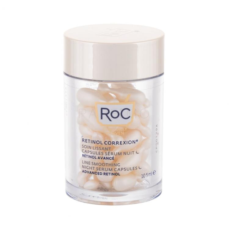 RoC Retinol Correxion Line Smoothing Advanced Retinol Night Serum Capsules Serum za obraz za ženske 10,5 ml