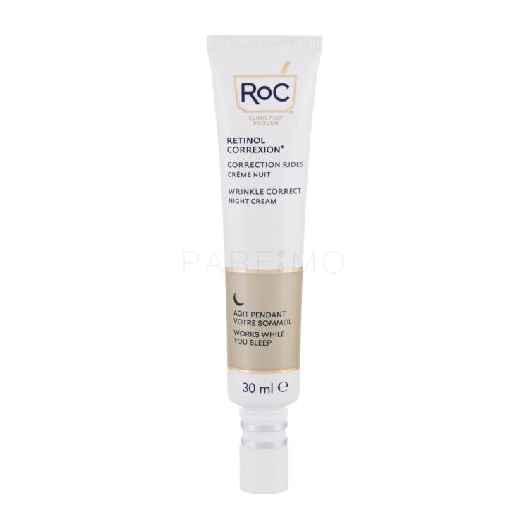 RoC Retinol Correxion Wrinkle Correct Nočna krema za obraz za ženske 30 ml