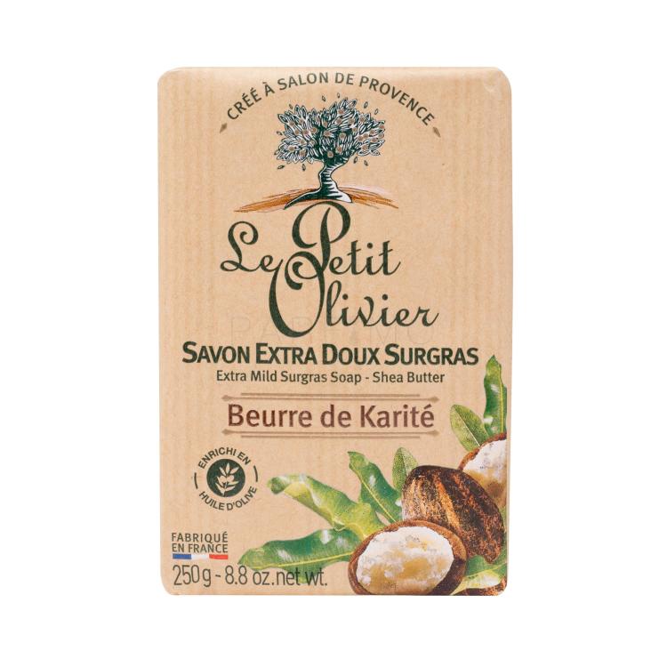 Le Petit Olivier Shea Butter Extra Mild Surgras Soap Trdo milo za ženske 250 g