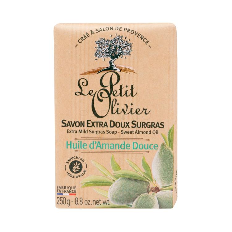 Le Petit Olivier Almond Oil Extra Mild Surgras Soap Trdo milo za ženske 250 g