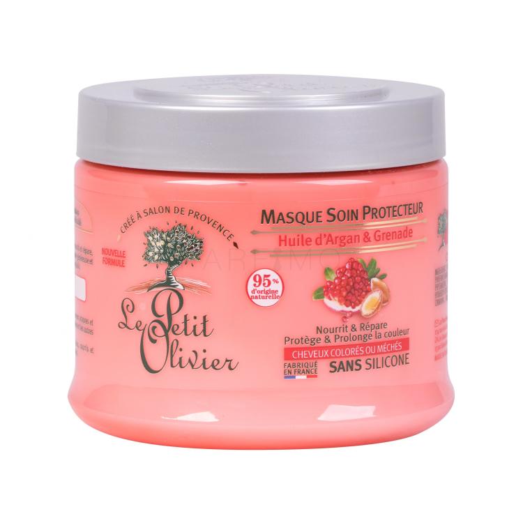 Le Petit Olivier Argan Oil &amp; Pomegranate Protective Maska za lase za ženske 330 ml