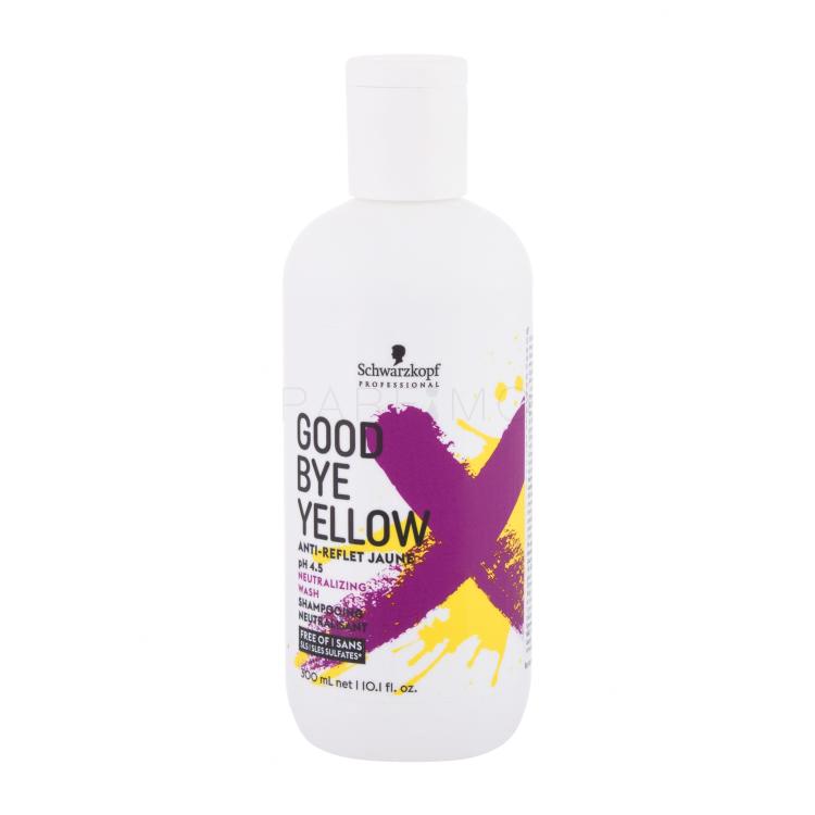 Schwarzkopf Professional Goodbye Yellow pH 4.5 Neutralizing Wash Šampon za ženske 300 ml